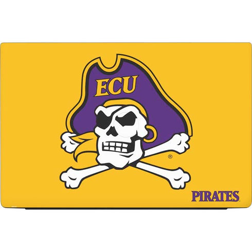 East Carolina University ECU Pirates Logo Yellow Dell Vostro Skin
